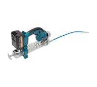 panfudongk Bomba de grasa de batería para boquillas de alta potencia con carcasa de nylon, motor de 560W, presión de 6000psi, manguera flexible, manual en alemán