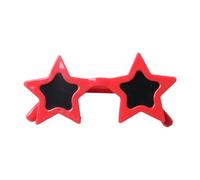 PANGBOER Gafas de disfraz con marco de estrella para estilo de fotos de mascotas, gafas de vestir novedosas para gatos y disfraces de fiesta, gafas de disfraz para mascotas, marco de estrella