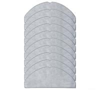 Paño de fregona compatible con Conga 8490 para Ultra Power Home, almohadilla de repuesto de microfibra para uso en seco y húmedo, gris, paquete de 4 (10 unidades)