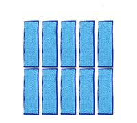 Paño de Limpieza, Paño de Microfibras Paños y Toallitas para Mopas Trapo de Fregona Lavable 185 x 70 mm Bayeta de Limpieza para Braava Jet 240/241(Blue )
