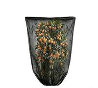 Paño de sombra de jardín HDPE 70 malla transpirable planta protección solar cubierta pájaro red para jardín para barrera escarcha negro (1 pieza)