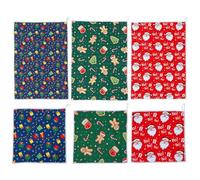 Paño de té de Navidad, Papá Noel Muñeco de especias de árbol - Juego de paños de cocina divertidos,para decoración del hogar, cuarto de baño, cocina, secado, limpieza