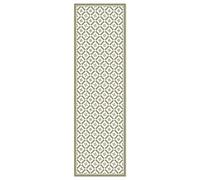 Panorama Alfombra Vinílica Hidráulica 12 - Verde - 60x200 cm - Alfombras Vinilicas para Salón - Suelo Vinilico Cocina Lavable - Alfombra Exterior Impermeable Terraza