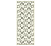 Panorama Alfombra Vinílica Hidráulica 12 - Verde - 80x200 cm - Alfombras Vinilicas para Salón - Suelo Vinilico Cocina Lavable - Alfombra Exterior Impermeable Terraza