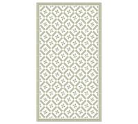 Panorama Alfombra Vinílica Hidráulica 12 - Verde Claro - 60x110 cm - Alfombras Vinilicas para Salón - Suelo Vinilico Cocina Lavable - Alfombra Exterior Impermeable Terraza