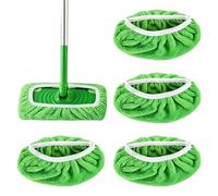 Paños Reutilizables y Lavables de Microfibra, compatibles con la mopa para Swiffer Sweeper, Aptos para Limpieza Seca y húmeda, Suelos Duros y de Madera