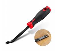 PANSHIYON Removedor de grapas, herramienta de extracción de grapas resistente, extractor de grapas de tapicería para alfombras, madera, suelo, muebles, construcción