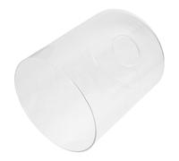Pantalla Cilíndrica de Vidrio Transparente E27 para Lámpara de Pie | Reemplazo Redondo, Limpieza Sencilla y Luz Uniforme, Uso en Colgantes y Sobremesa, Estilo Minimalista