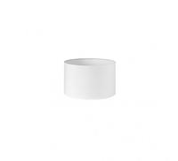 Pantalla cilindrica dori e27 blanca 22dx22dx15h cm tejido popelin