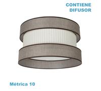 Abrila Home Marrón/Beis - Pantalla 50 Cm
