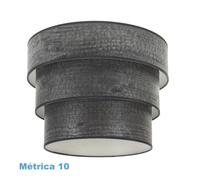 Pantalla colgante triple smile m10 madera negra 50dx40dx28h