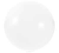 Pantalla de Lámpara Esférica de Color Leche 10cm, Acrílico Plástico | Repuesto para Poste y Luminarias, Luz Difusa Suave, Abertura Roscada 3,94 Pulgadas, Acabado Liso