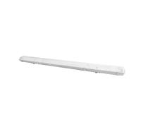 Pantalla estanca basik para led 1xt8 120cm ip65 gris c/reflector bla