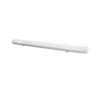 Pantalla estanca basik para led 2xt8 120cm gris c/reflector blanco 9