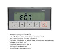 Pantalla LCD con sistema de medición de imán integrado para fresado piedra de molienda madera pantalla DRO de escala magnética LP02 3m set