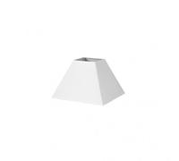 Fabrilamp Pantalla Abrila Mezzo Pirámide E27 Blanco 25x11x18 cm Tejido Popelín