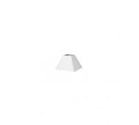 Pantalla piramide mezzo pinza blanco 12dx7dx10h tejido popelin