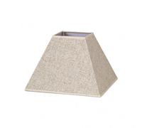 Pantalla piramide tenorio e27 lino beis 40dx18dx28h