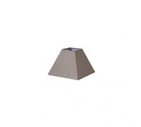 Pantalla piramide tenorio e27 lino gris 20dx10dx15h