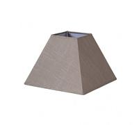 Pantalla piramide tenorio e27 lino gris 40dx18dx28h
