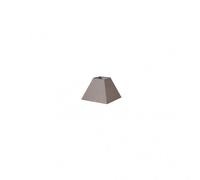 Pantalla piramide tenorio pinza lino gris 12dx7dx10h