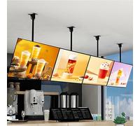 Pantalla Publicitaria LED De Para TV, Caja De Luz, Cartelera, Marco De Aleación De Aluminio, Tablero De Menú 3D Montado En La Pared, Letrero Colgante Para Restaurante 4pcs-60x90cm/23.62x35.43in