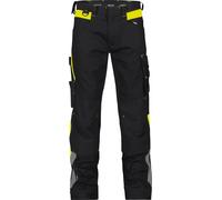 Pantalón de trabajo elástico de seguridad Dassy, modelo Canton, PESCO41, referencia 201126, estándar, talla 44, color /amarillo neón