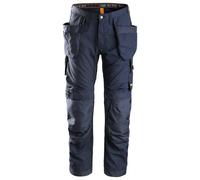 Pantalón trabajo unisex snickers allroundwork - azul marino - talla 58 extra larga