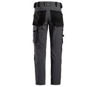Pantalón trabajo unisex snickers allroundwork - gris - talla 50 corta