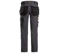 Pantalón trabajo unisex snickers allroundwork - gris - talla 50 extra larga