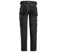 Pantalón trabajo unisex snickers allroundwork - negro - talla 58 corta
