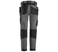 Pantalón trabajo unisex snickers flexiwork gris - talla 44 estándar