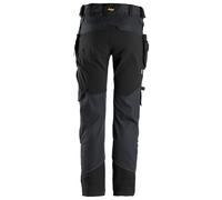 Pantalón trabajo unisex snickers flexiwork gris - talla 52 larga