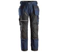 Pantalón trabajo unisex snickers ruffwork - azul marino - talla 62 larga