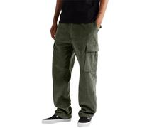 Pantalones De Trabajo Hombre de Pana Deporte Corte Más Largo Ropa De Trabajo Tamaño Grande Bolsillo Pantalon De Seguridad Regular Ripstop Pantalones Deportivos Ligeros Largos Pantalones