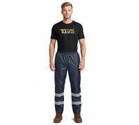 Pantalones De Trabajo Impermeables Clásicos Iona De Alta Visibilidad Portwest