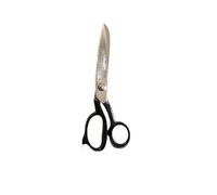 Panther Surgical Tijeras de acero inoxidable resistentes con mango de color negro de 20,3 cm y 25,4 cm, tijeras pesadas para cortar tela, tijeras afiladas para manualidades (8 pulgadas)