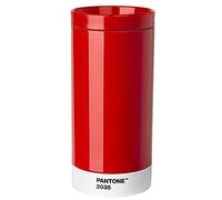 Pantone To Go Cup, Stainless Steel Travel mug/Thermo Cup, 430 ml, Red, 2035 C