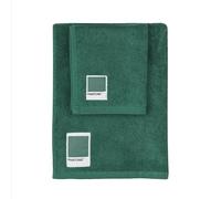 Pantone™ - Toallas de baño para cara y bidé de rizo de puro algodón 100% certificado OEKO-TEX, juego de toallas de baño para cara y invitados 50 x 100 y 40 x 50 cm, suaves absorbentes, válidas también