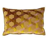 Paoletti Delano - Funda de cojín, Color Ocre/Rubor, 40 x 60 cm