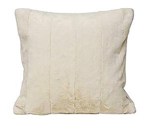 Paoletti Empress 55 x 55 FEATH Cush Cream, Crema, 55 x 55 cm