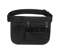Paowsietiviity Riñonera ajustable para enfermeras, tela Oxford, color morado, Black, 26.5x21cm