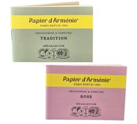Papel de Armenia - Pack de 2 Libritos (1 Tradition + 1 Rose) | Incienso en Papel con Aromas Naturales y Florales