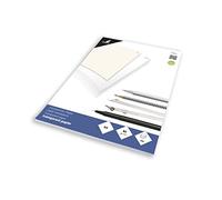 Papel de dibujo técnico transparente Kangaro K-770300, DIN A4, 24 páginas, 80 g/m², 1 hoja, cuadrícula naranja de 1/5/10 mm