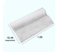 Papel de filtro de aceite de cocina de 46cm x 5M, papel absorbente no tejido, filtros de algodón antiaceite, Extractor de campana, filtro de protección del ventilador