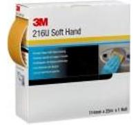 Papel de lija 3M E50331, 114 mm, dispensador, 25 metros