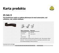 Papel de lija sin costura 50x800 gr. 120 cs341x klingspor - lijado de