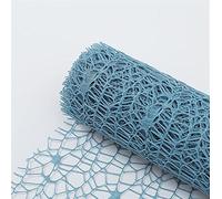 Papel de regalo 5JET * 52cm / Roll DIY FLOWER Decoración de regalo Envoltura Embalaje Papeles de crepé Malla Materiales Hechos a mano Jacquard Flowers Material (Color : Turquoise)