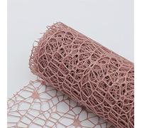 Papel de regalo 5JET * 52cm / Roll DIY FLOWER Decoración de regalo Envoltura Embalaje Papeles de crepé Malla Materiales Hechos a mano Jacquard Flowers Material (Color : Khaki)