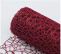 Papel de regalo 5JET * 52cm / Roll DIY FLOWER Decoración de regalo Envoltura Embalaje Papeles de crepé Malla Materiales Hechos a mano Jacquard Flowers Material (Color : Burgundy)
